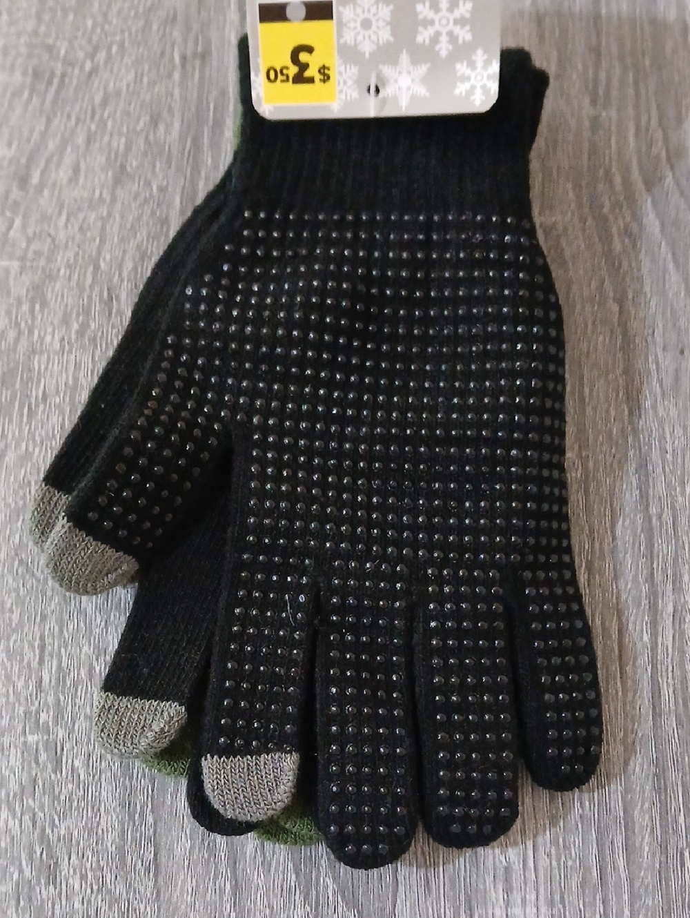 Mission Ridge Men's Gloves 2 Pk Gripper Palm